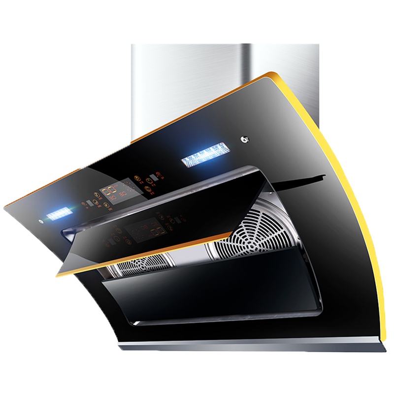 双电机油烟机自动清洗抽油烟机家用壁挂侧吸式吸油烟机