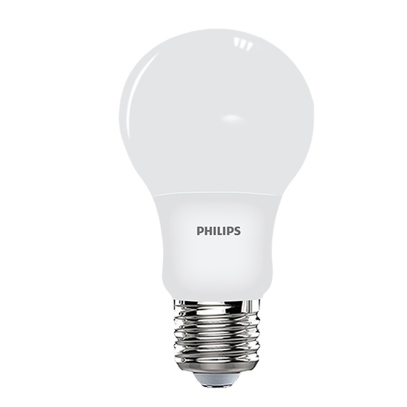 飞利浦PHILIPS LED球泡 6.5W E27 600lm 6500K A60 大螺口 白光 12只装 企业定制
