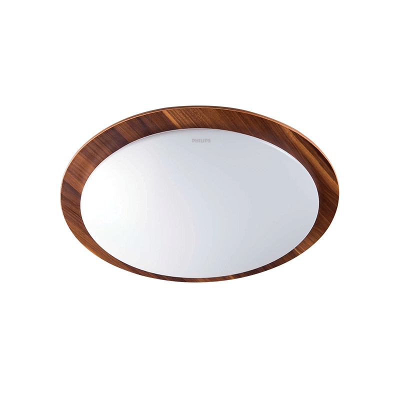 飞利浦(PHILIPS)LED吸顶灯 现代简约中式卧室灯现代中式 阳台灯照明客厅圆形灯具恒源