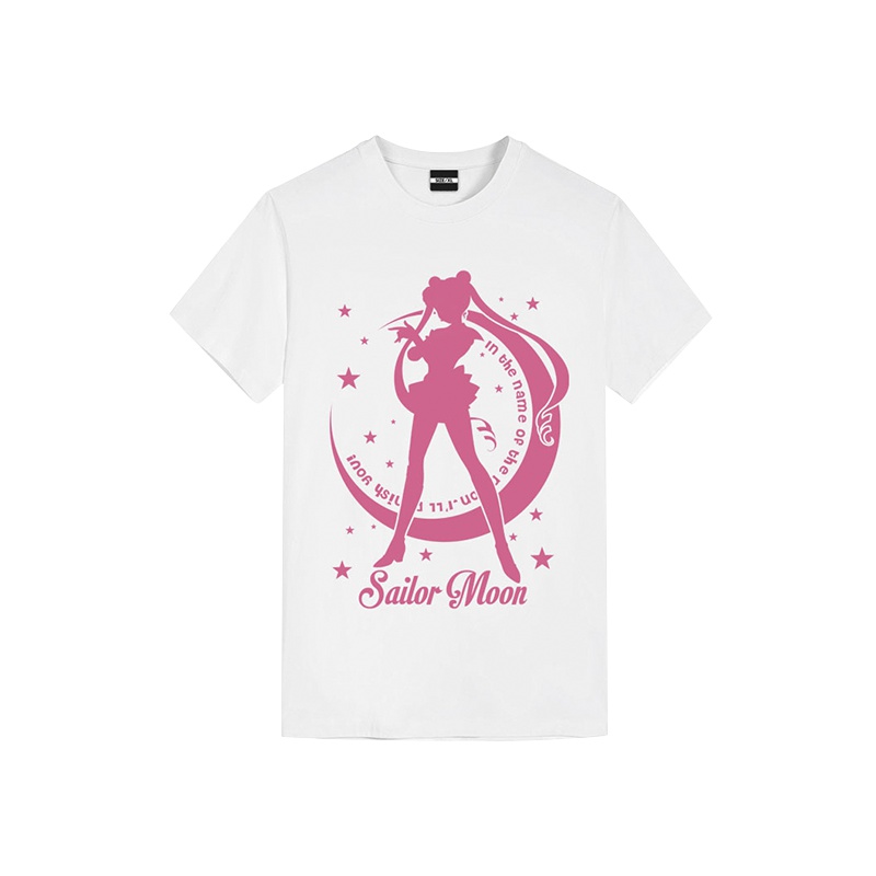美少女战士 剪影款T恤 月亮 L