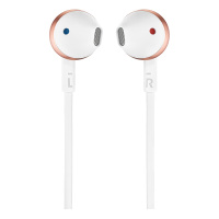 BL T205 半入耳式耳机 TUNE205手机耳机 有线运动耳机 带麦克风 苹果安卓系统通用 玫瑰金