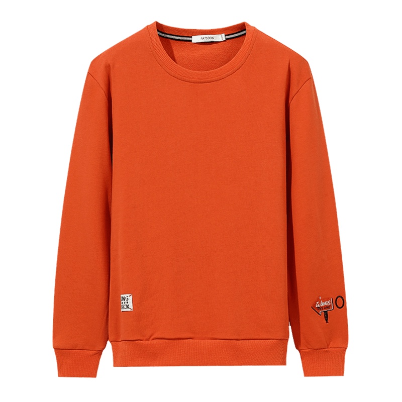 阿仕顿男装卫衣秋季时尚青年圆领长袖卫衣男士棉质休闲打底衫