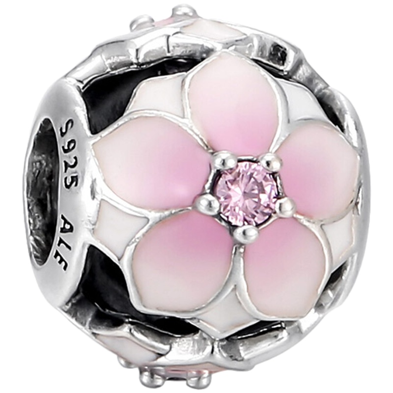 PANDORA潘多拉 粉色蝶群 925银串饰 797855EN160