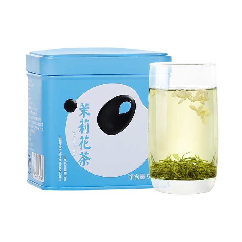 川红 浓香型特级茉莉花茶茶叶 品鉴装50g/盒