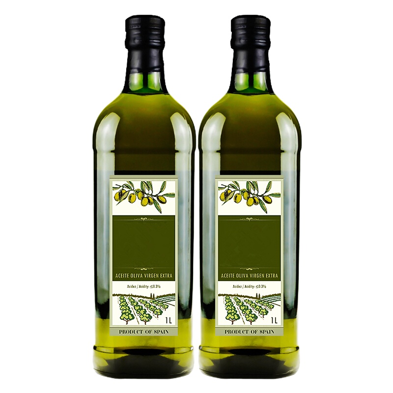 王升大 橄榄油 1L*2 食用油(单位:盒)