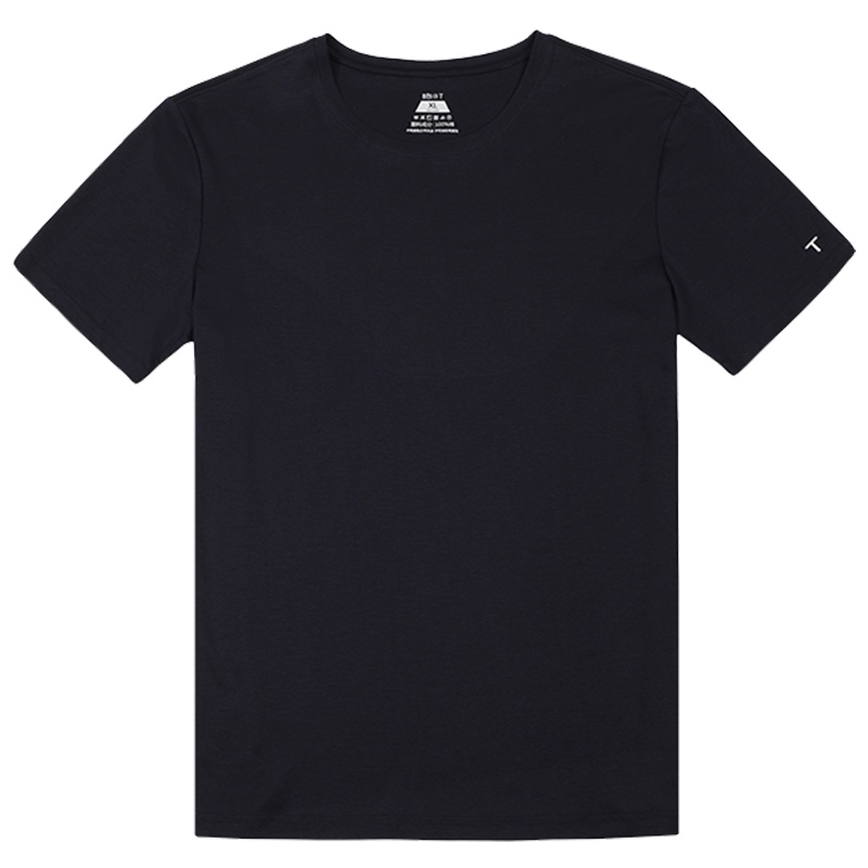 拇指白小T四代水柔棉t恤男短袖纯棉夏季男士黑科技液氨纯色t恤男