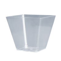 [50ml 小方杯 200套 两箱装]一次性PS塑料布丁杯慕斯杯木糠杯甜品杯果冻杯提拉米苏
