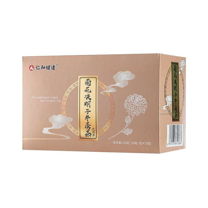 仁和健途菊花决明子牛蒡茶120克/盒(10克*12包)