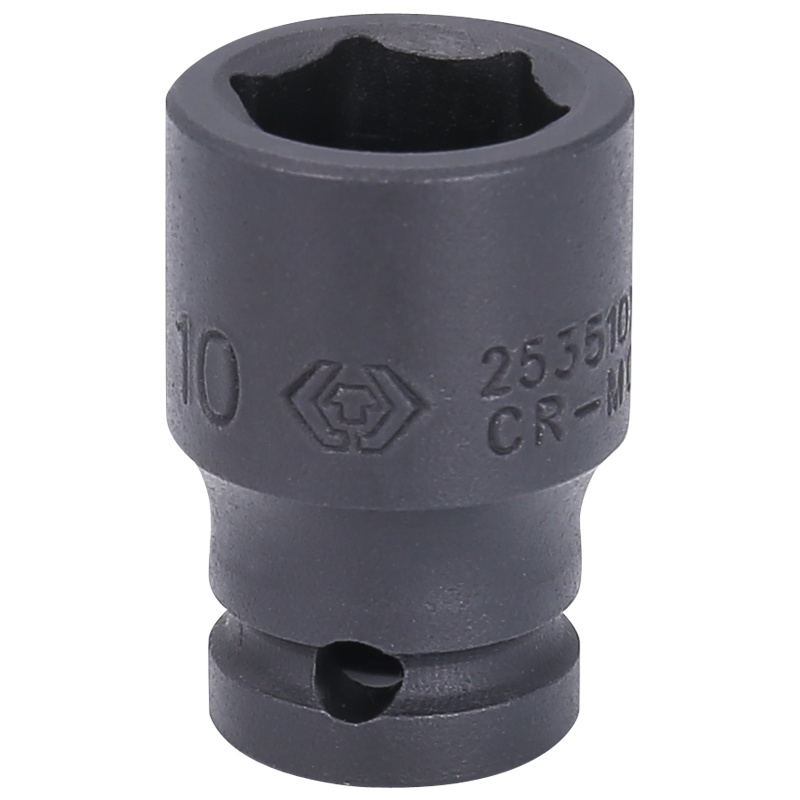 藍帶 1/4"DR.气动标准六角套筒 253510M