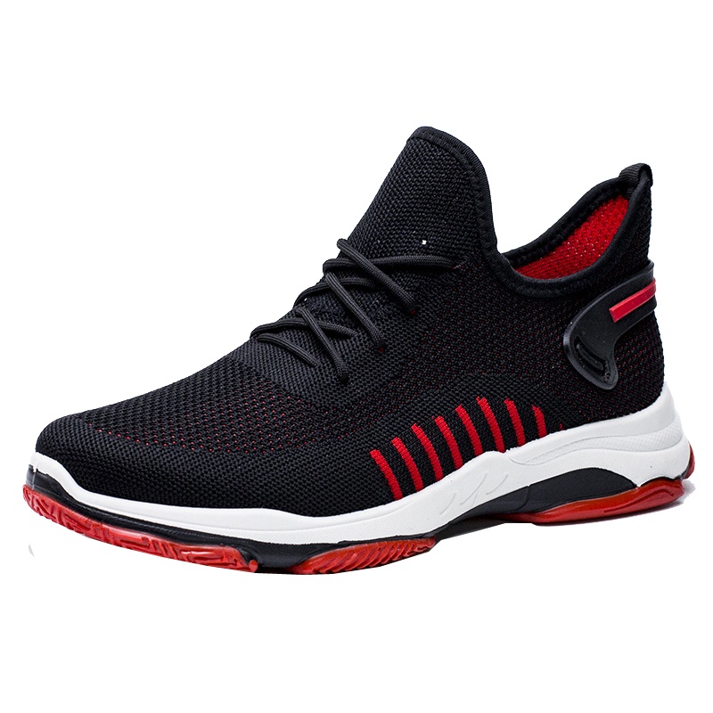 策霸CEBA2020飞织透气男鞋潮鞋韩版青年弹力布跑步鞋休闲鞋运动鞋椰子鞋