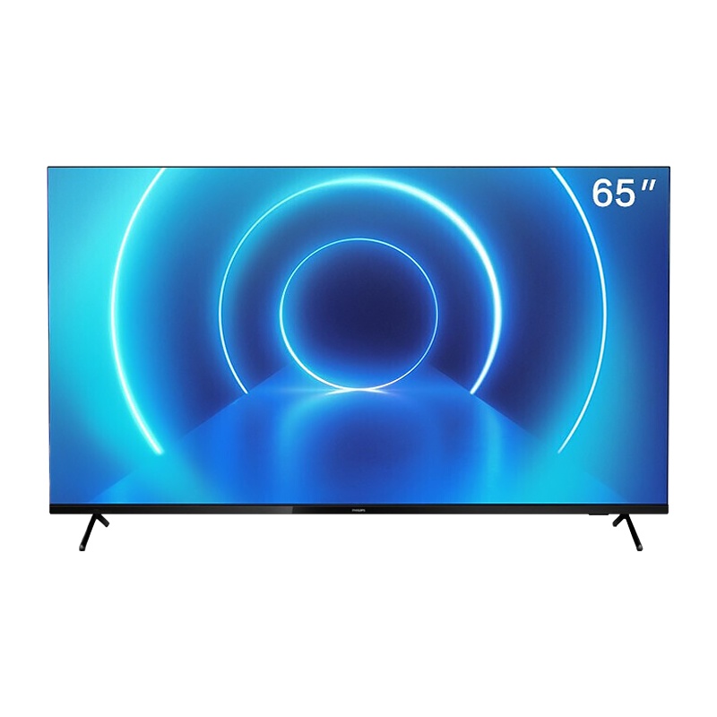 飞利浦65PUF7165/T3 65英寸 4K全面屏 2+16内存 安卓9.0 人工智能 网络液晶电视机