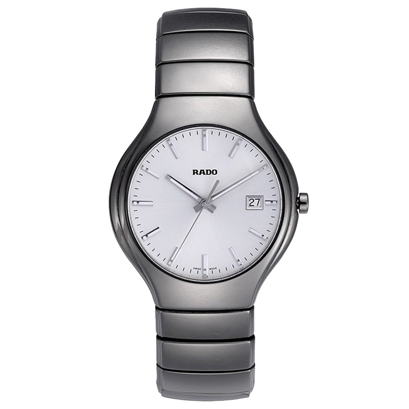 雷达(RADO)瑞士手表真系列时尚休闲简约商务石英男士手表R27654122