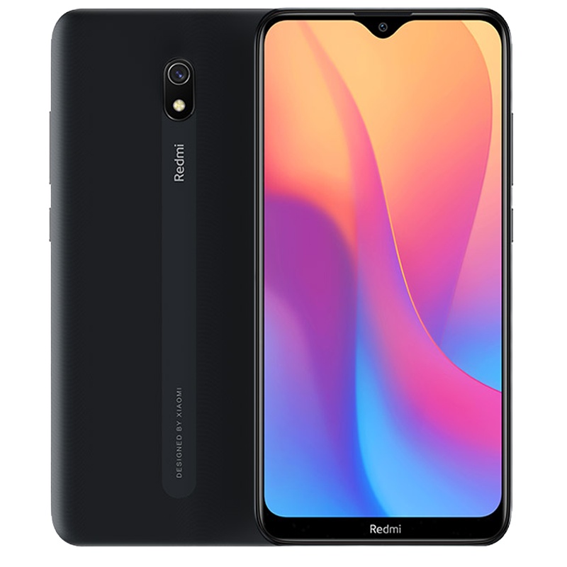 小米 (MI) Redmi 8A 4+64GB 耀夜黑 5000mAh 大字体大音量骁龙八核处理器 AI人脸解锁拍照游戏智能双卡双待老年人红米移动联通电信全网通4G手机