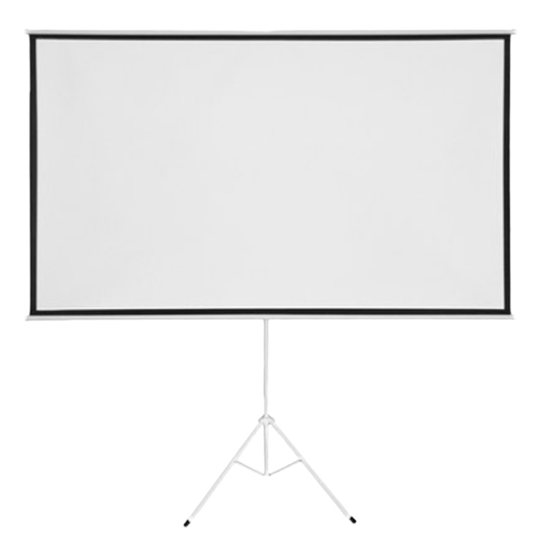 投影幕布 大屏幕耐用120寸 带支架 便携式支架
