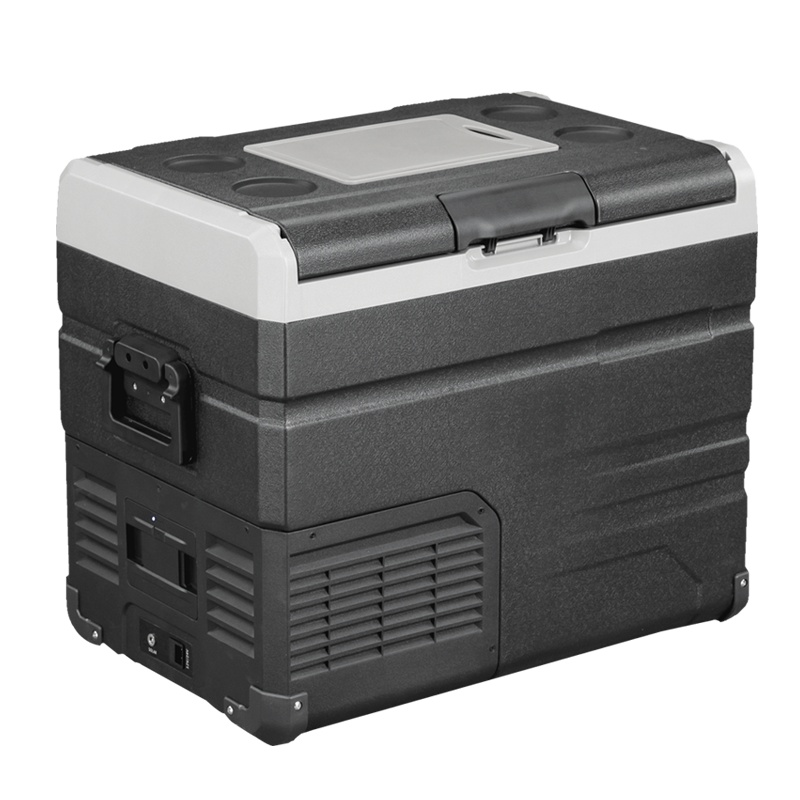 冰虎(Alpicool)车载冰箱压缩机制冷TS50升车家两用可拔插电池锂电续航冰箱12V24V大货车冷冻冷藏房车用冰柜