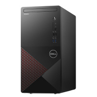 戴尔(DELL)V3881-R13N9R 台式电脑主机(I3-10100 8G 256G+1T 集显)官方标配