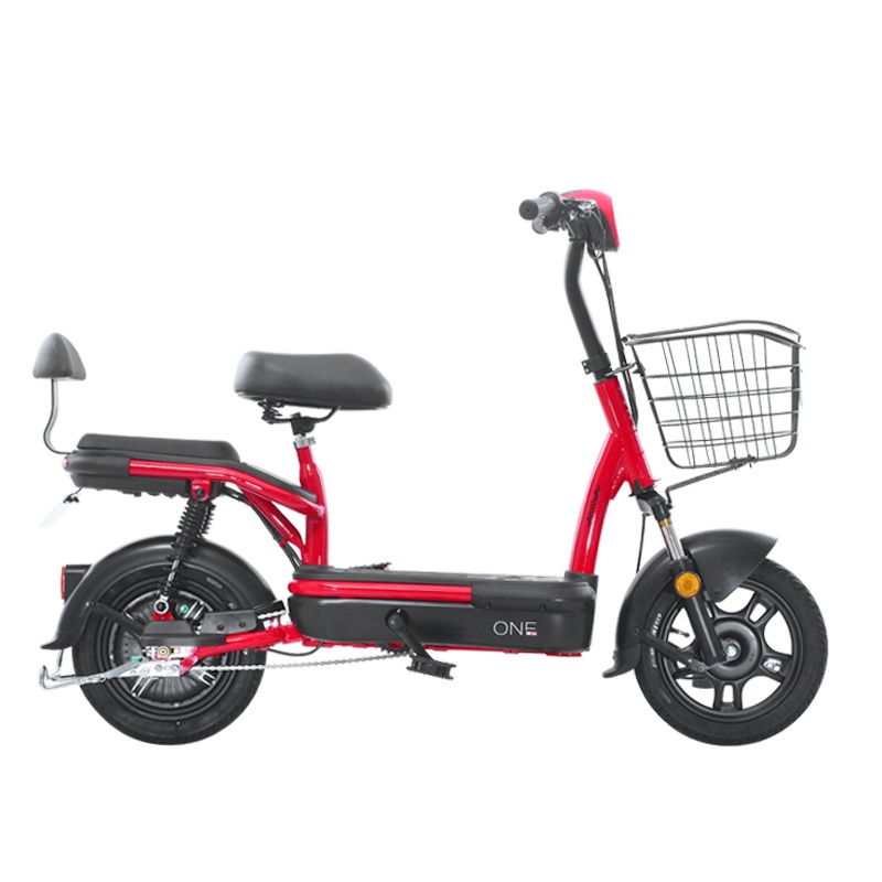 爱玛(AIMA)小爱蜜4812 电动自行车 48V铅酸电池 博世电机 真空胎 新国标 带脚踏骑行 不可折叠