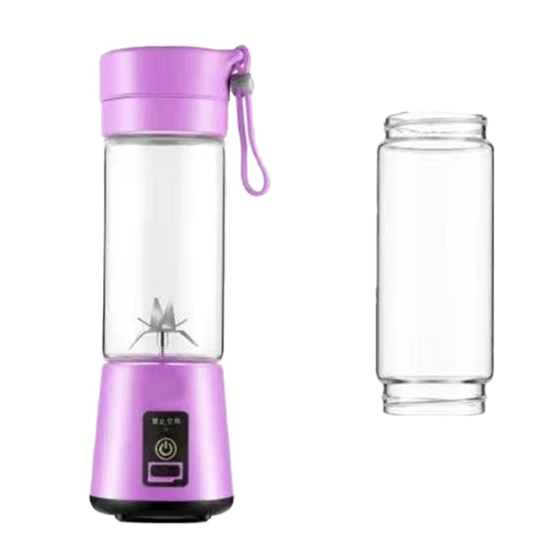 充电式多功能电动榨汁机便携式迷你家用打炸水果汁机榨汁杯学生