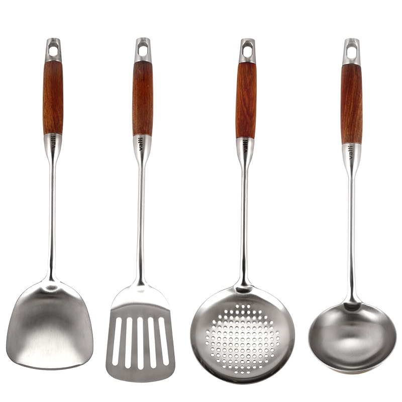 华帝304不锈钢锅铲全套厨房铲勺家用汤勺漏勺锅铲勺子