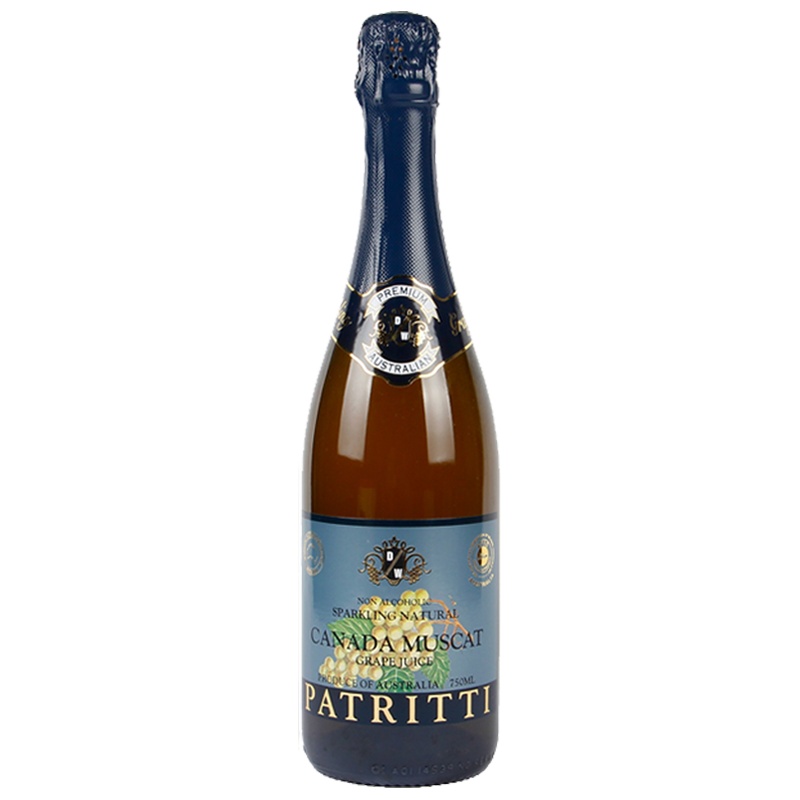 香萃酒庄香萃无醇无酒精红白起泡酒汁 750ml单瓶整箱装 澳大利亚原瓶进口红白葡萄汁 加拿大麝香单支装750ml*1