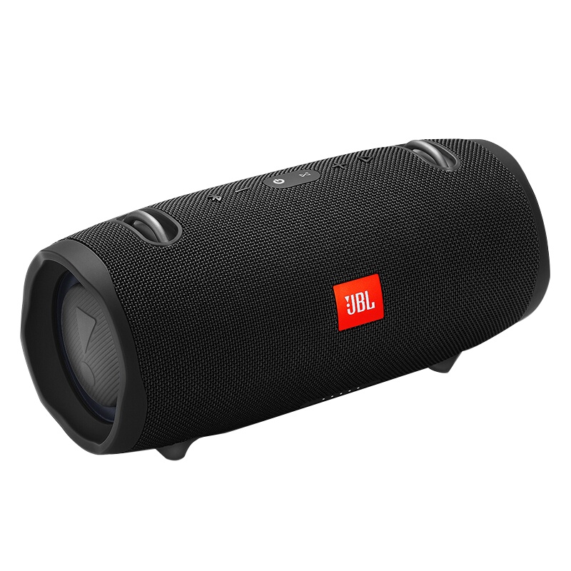 JBL XTREME2 音乐战鼓二代 便携式蓝牙音箱+低音炮 户外音箱 电脑音响 防水设计 可免提通话 黑色