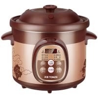 天际(TONZE)电炖锅 DGD20-20ZWD 2L/升 全自动 家用 24小时预约 宝宝煮粥锅 养生电炖砂锅