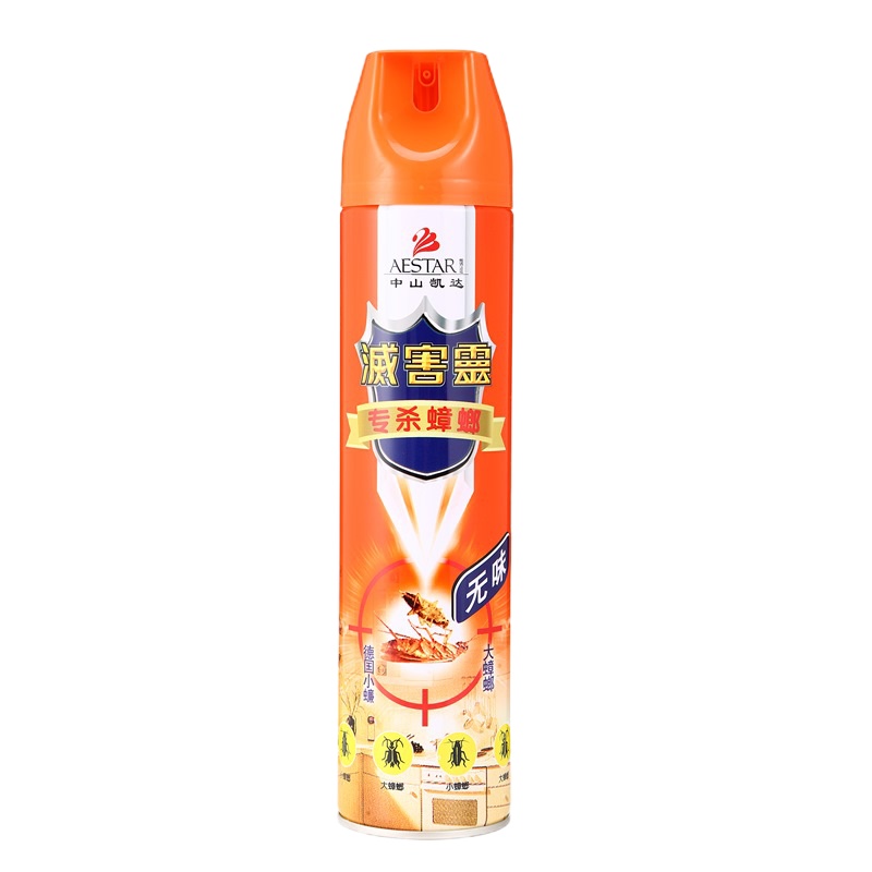 企购优品枪手600ml 灭害灵 无味杀虫喷雾剂 600ml*24瓶