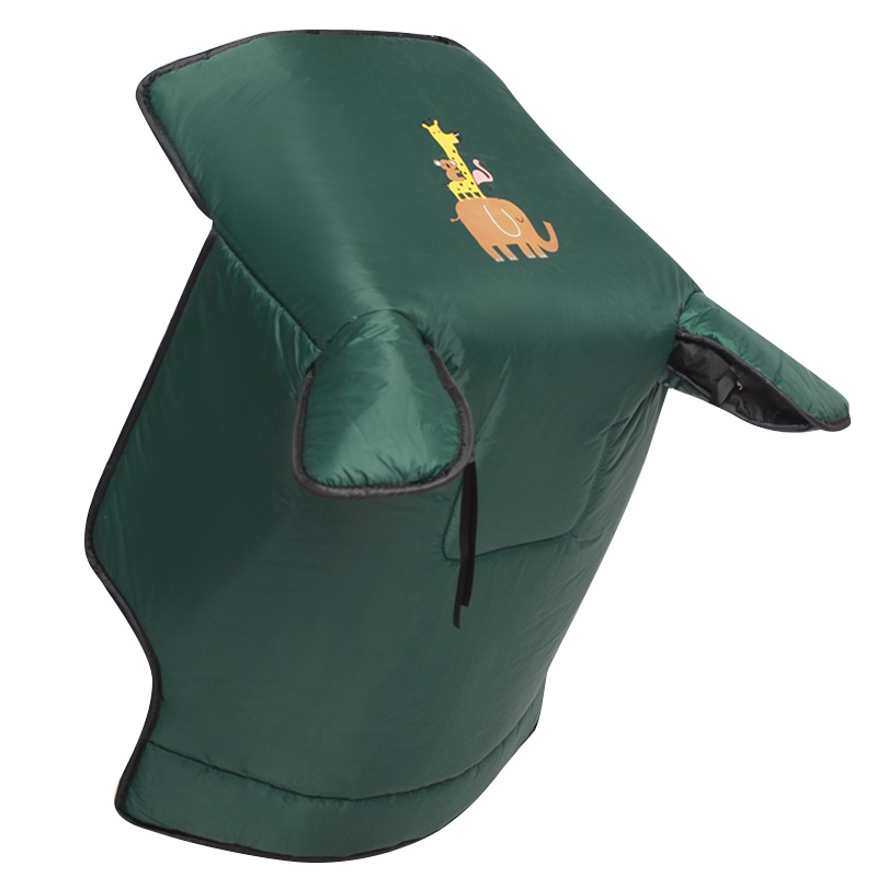 苏宁宜品新款冬季电动车挡风被厂家批发加绒加厚防寒保暖电瓶车加大防风罩