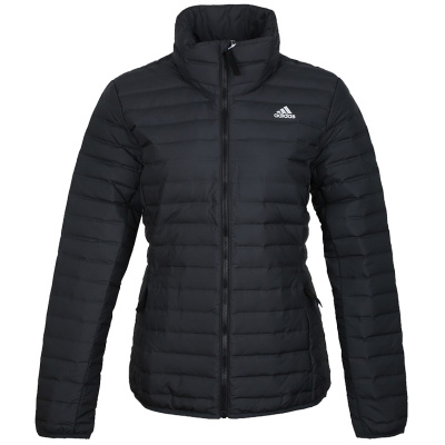 阿迪达斯(adidas)秋冬新款女子运动外套立领防风保暖羽绒服CY8729