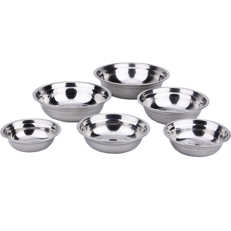 [规格:30个装]不锈钢汤碗 厂家直销批发不锈钢汤碗 带磁汤盆不锈钢盆 定制logo 拍下备注型号
