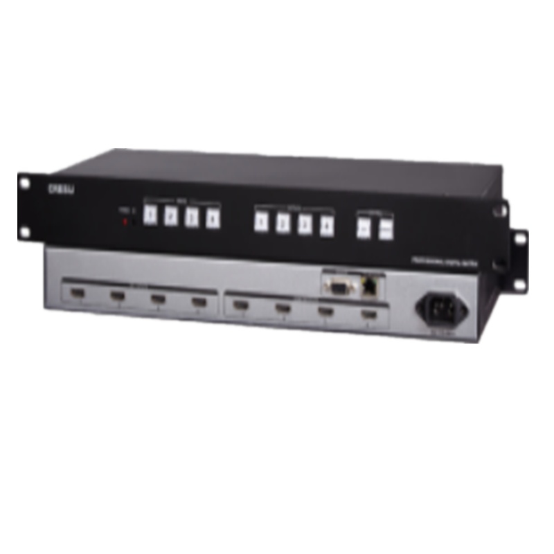 快思捷(CRESiJ)4*4 HDMI 矩阵 高清视频矩阵