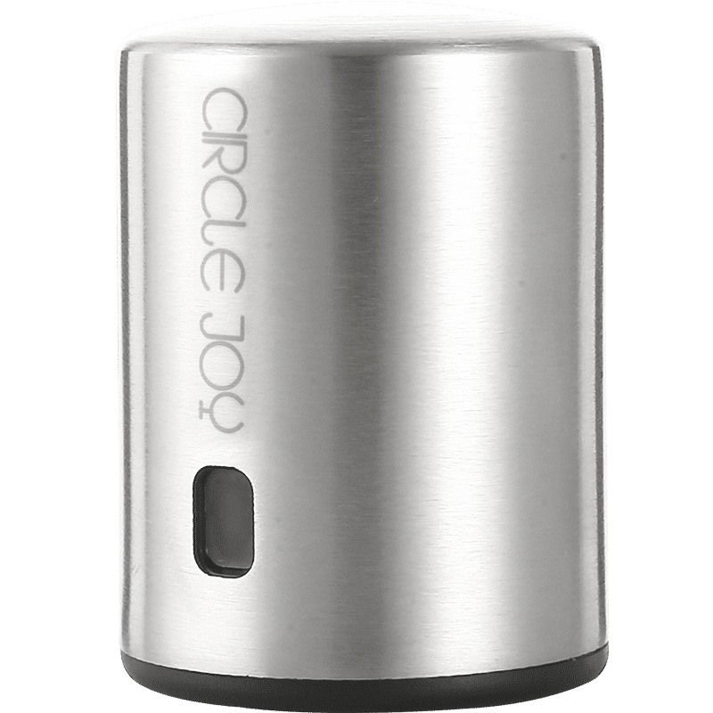 Circle Joy圆乐 真空记忆抽真空红酒塞 不锈钢(银色)