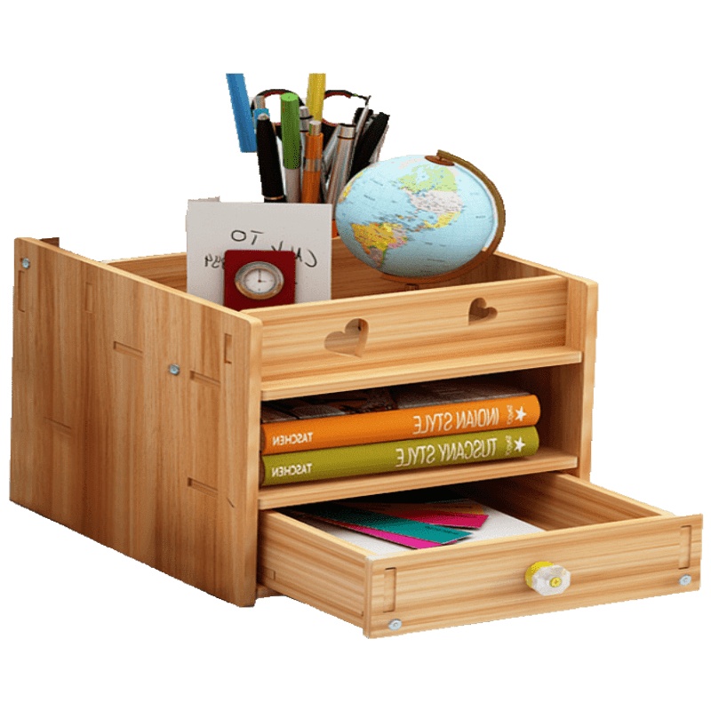 美帮汇电脑显示器屏增高架办公室液晶底座桌面键盘收纳盒置物