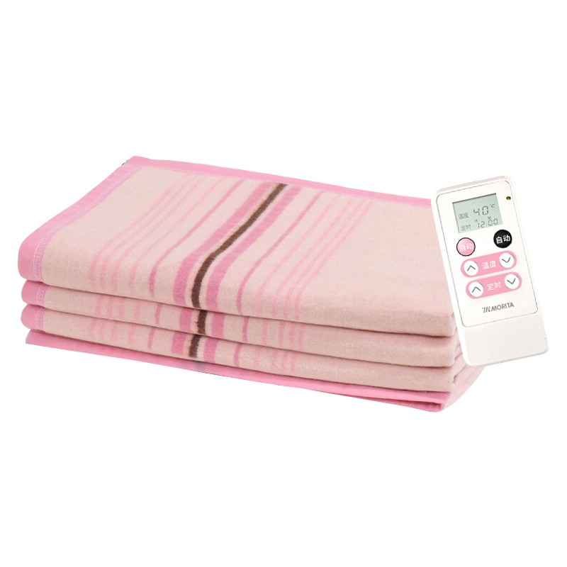 森田(Morita) 电热毯SZ-D918I 家用双人安全低辐射学生宿舍双人单控调温加大褥子 柔软亲肤
