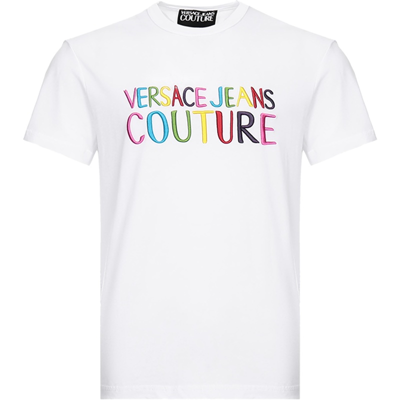 VERSACE JEANS COUTURE 范思哲 男款圆领短袖T恤 B3GVB7GB 30382