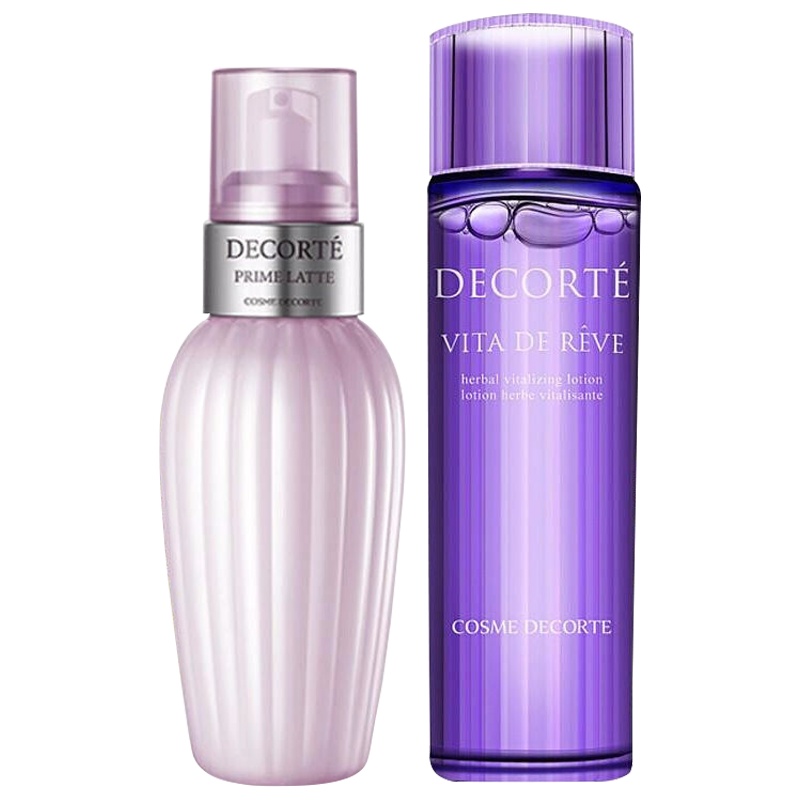 日本进口 黛珂Cosme Decorte 水乳套装 紫苏水300ml+牛油果乳液150ml 补水保湿祛痘控油