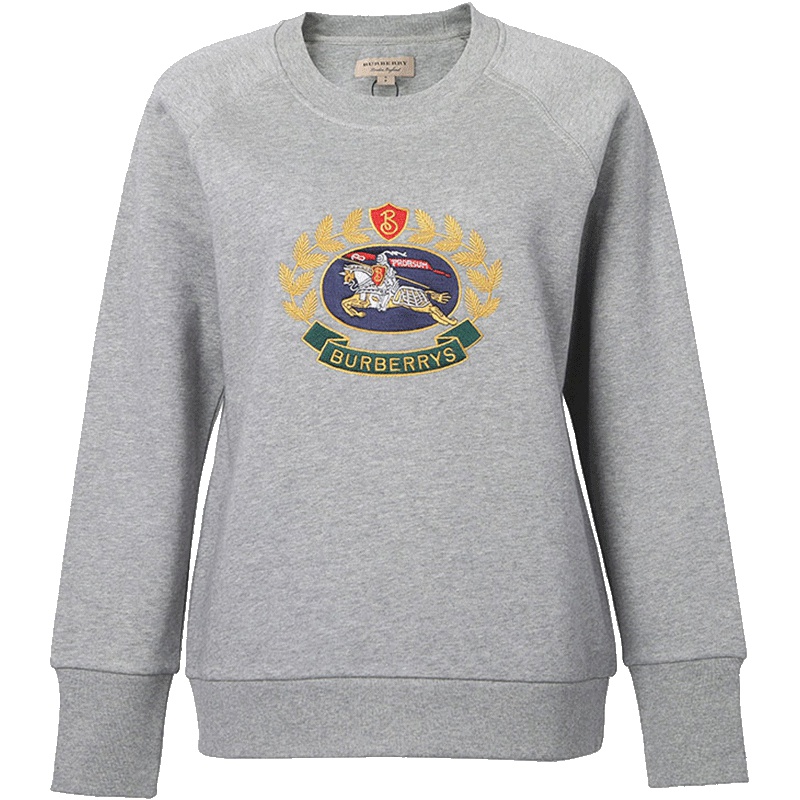 BURBERRY 博柏利 女士混纺长袖运动衫