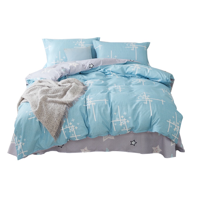 四件套(兰色星语)TBK2016 100起订