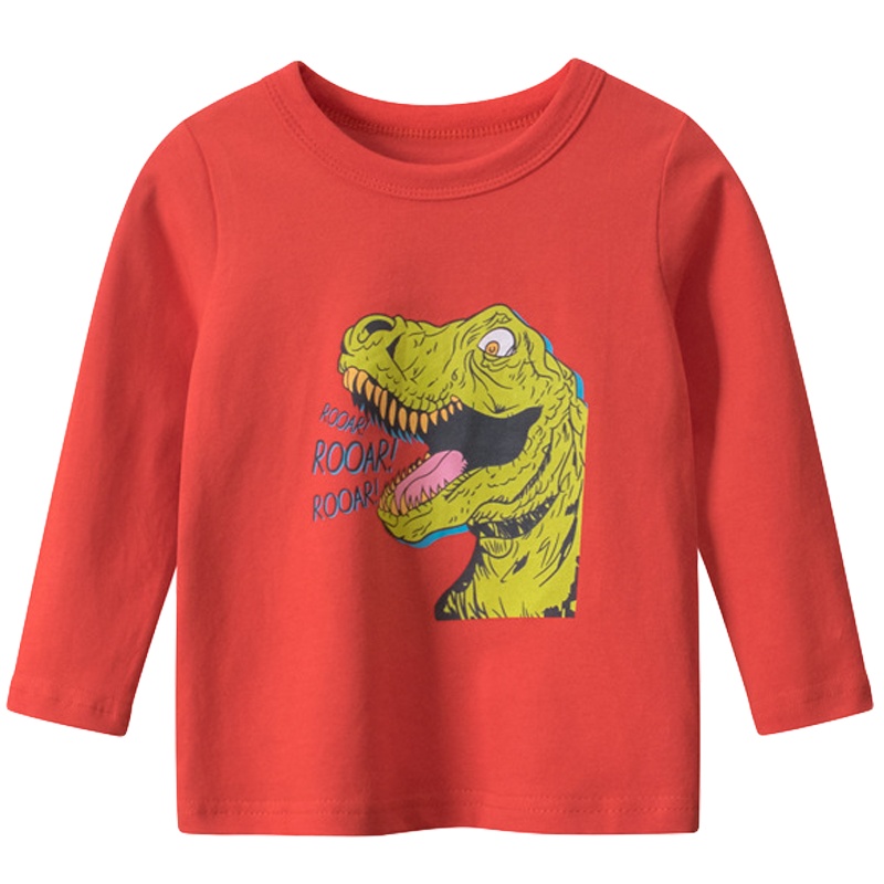 2020款秋季新品韩版童装 潮流宝宝服装男童长袖T恤儿童打底衫元氣小猴STRONG MONKEY