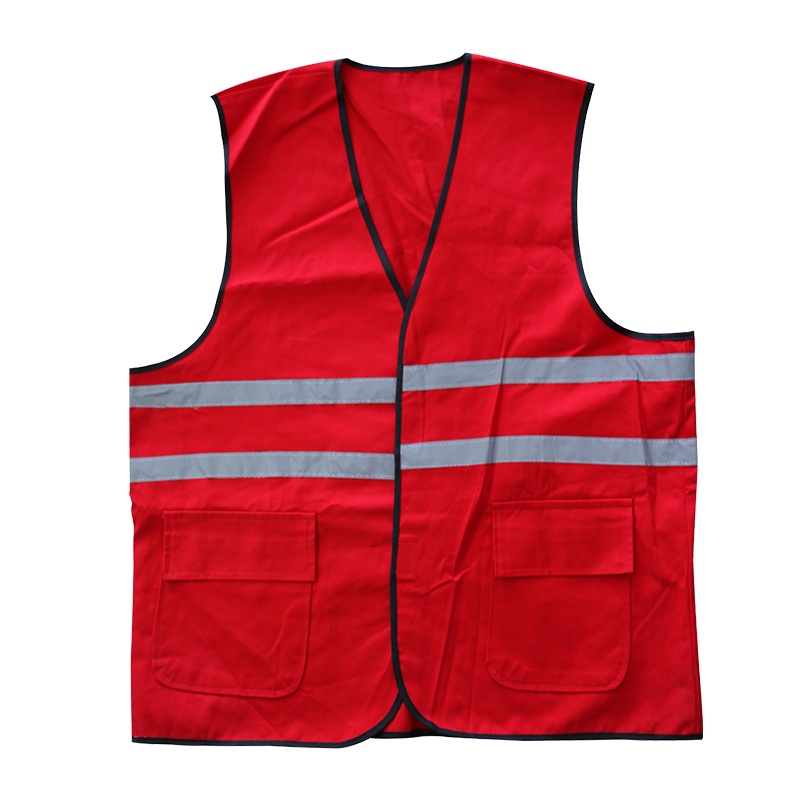 双安 反光背心 棉质夏季薄款反光马夹 施工保护安全服 安全员警示衣