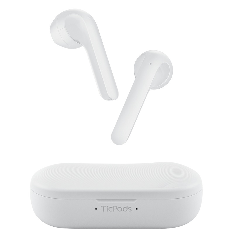 [出门问问]TicPods 2 Pro AI真无线耳机 头部控制蓝牙5.0运动识别智能语音助手快捷口令半入耳降噪高清音质