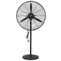 工业风扇落地扇强力大功率电风扇大型壁挂工厂车间大风扇牛角扇 500mm落地扇+长线+自扣网+铝叶