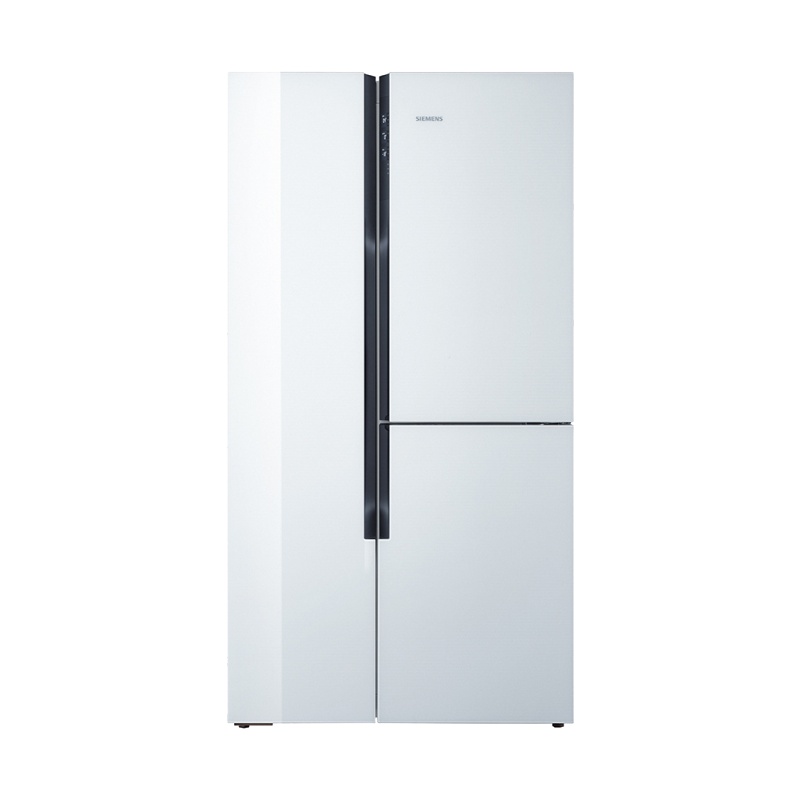 西门子(SIEMENS)569升 对开门冰箱 家用三门多门电冰箱 零度保鲜 混冷无霜 玻璃面板 KA96FS70TI