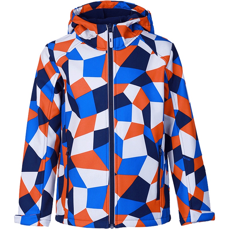 探路者（TOREAD）童装户外男童大童防风保暖复合软壳外套QAEG93075