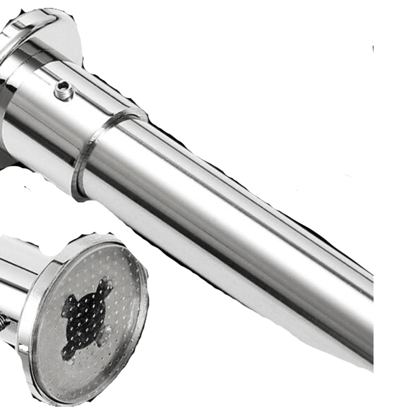 免打孔伸缩杆浴帘杆晾衣杆卧室窗帘杆衣柜杆304不锈钢支撑杆安心抵