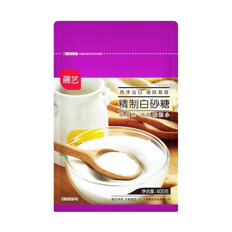 展艺精制白砂糖400g*4袋