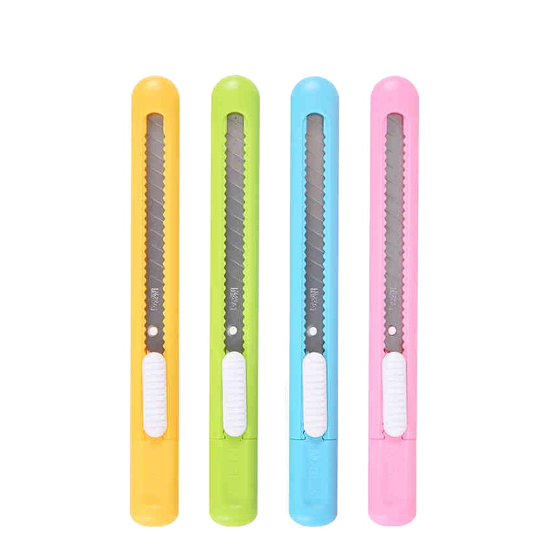 晨光(M&G) 多彩时尚美工刀9mmASS91452 单个装(起订量不足48个不发货)