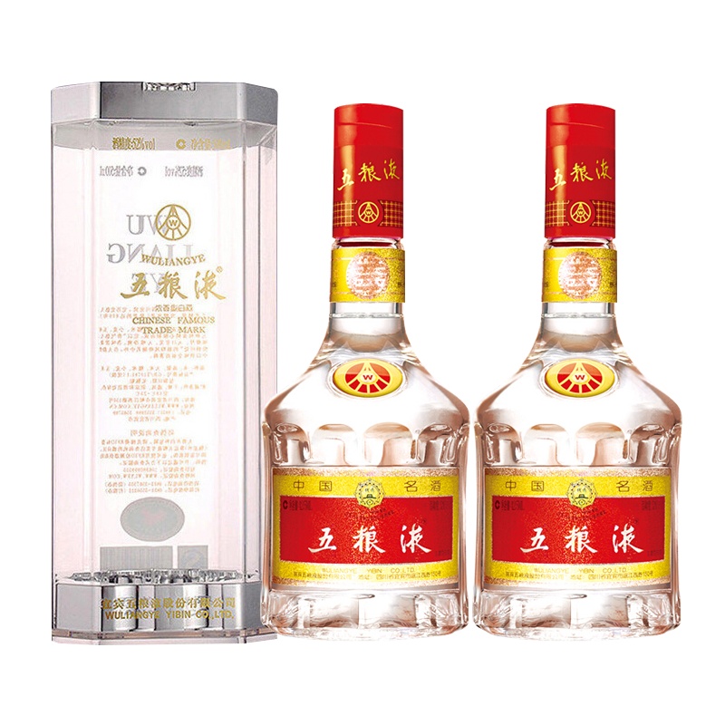 五粮液 52度 425ml*2 瓶装 浓香型 白酒