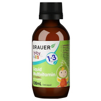 蓓澳儿(Brauer)儿童复合维生素滴剂 100ml/瓶装 1-3岁宝宝
