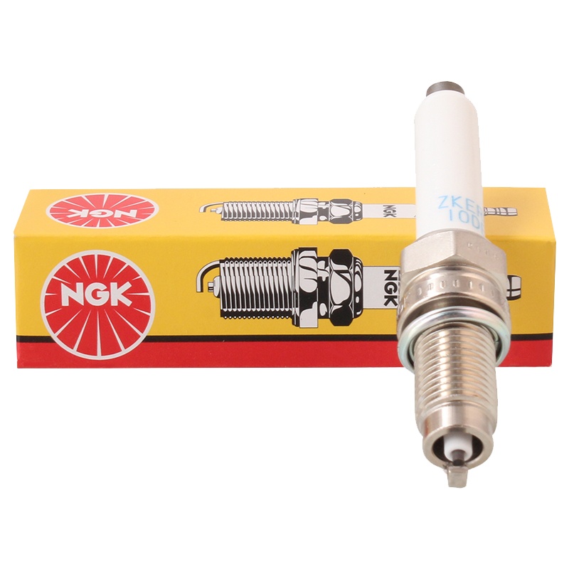 NGK 镍合金火花塞 ZKER6A-10DEG 97973 四支装 大众桑塔纳尚纳/桑塔纳1.6L